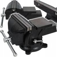 IMADŁO ŚLUSARSKIE OBROTOWE 360 Z KOWADŁEM ŻELIWNE STOŁOWE 11kg 200mm