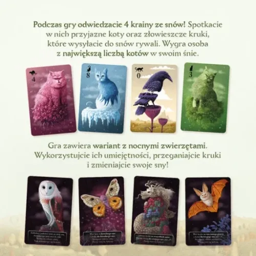 Gra Koty - rodzinna gra karciana na Arena.pl