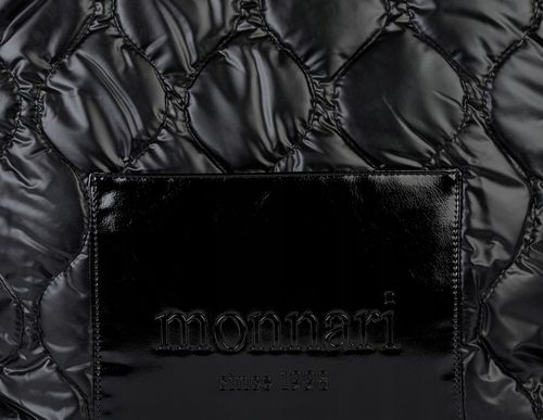 TOREBKA Damska MONNARI Duża Torba SHOPPER BAG Pojemna LOGO Premium Pikowana na Arena.pl