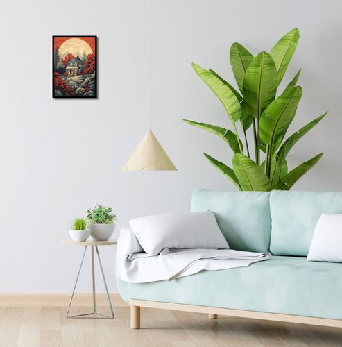 Plakat 25x35cm Idylla Rustykalna na Arena.pl