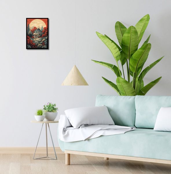 Plakat 25x35cm Idylla Rustykalna zdjęcie 4