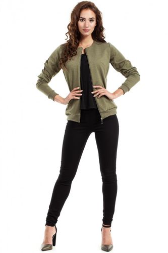 Bluza Damska Model MOE240 Khaki - Moe  S na Arena.pl