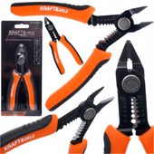 Przecyzyjne szczypce tnące cęgi zaciskarka końcówek kabli 2w1 KD10691