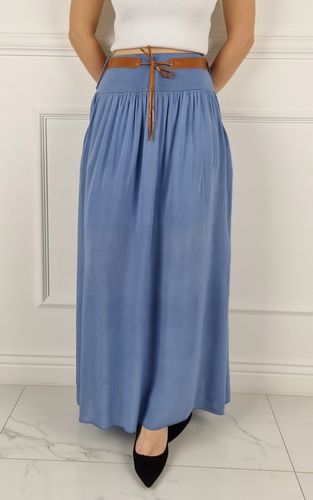 ZWIEWNA DŁUGA SPÓDNICA MAXI DO KOSTEK BOHO DAMSKA na Arena.pl