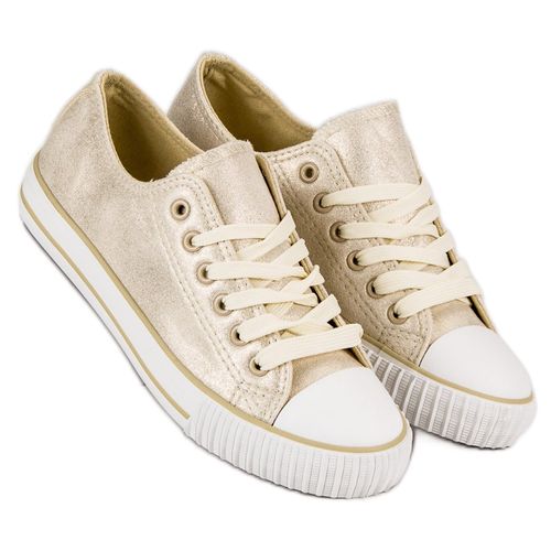 Złote trampki r.41 na Arena.pl