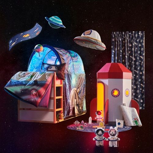 IKEA AFTONSPARV Pluszak Kosmita zielony 34 cm na Arena.pl