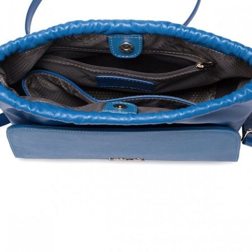 Modna torebka do ręki Niebieska na Arena.pl