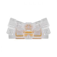 ZŁĄCZKA DO TAŚMY LED COB 8MM ZATRZASKOWA PROSTA INSTALACJA