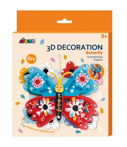 Dekoracja 3D - Motyl na Arena.pl