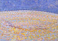 Plakat 18x13cm  Dune III, Piet Mondrian Vintage do Salonu