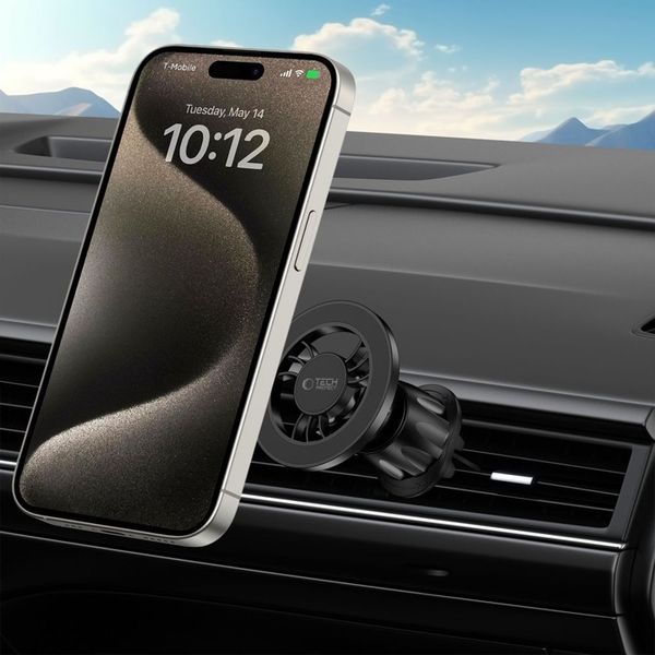 TECH-PROTECT N56 MAGNETIC MAGSAFE VENT CAR MOUNT BLACK zdjęcie 8