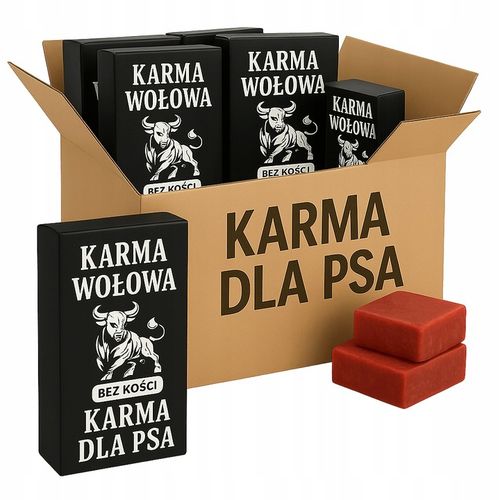 MIĘSO MROŻONE DLA PSA BEZ KOŚCI WOŁOWE BARF 100% 10 KG WOŁOWINA ŚWIEŻE na Arena.pl