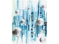 40X50CM MIASTO ZE SNU OBRAZ