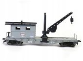 Wagonik H0 1:87 wagon z dźwigiem