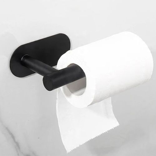 UCHWYT WIESZAK NA PAPIER TOALETOWY BEZ WIERCENIA SAMOPRZYLEPNY WC ŁAZIENKA na Arena.pl