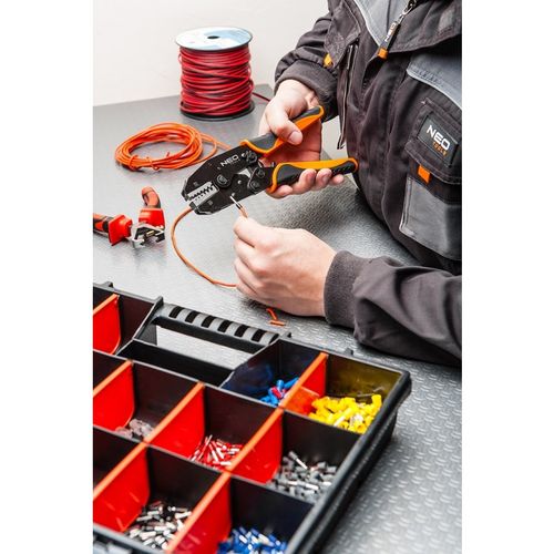 zaciskarka końcówek tulejkowych, średnica tulejek 0.5-16mm - t n01-506 na Arena.pl