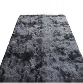 Dywan pluszowy ciemnoszary 300x200cm