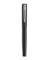 waterman allure black lacquer pen f blue blister