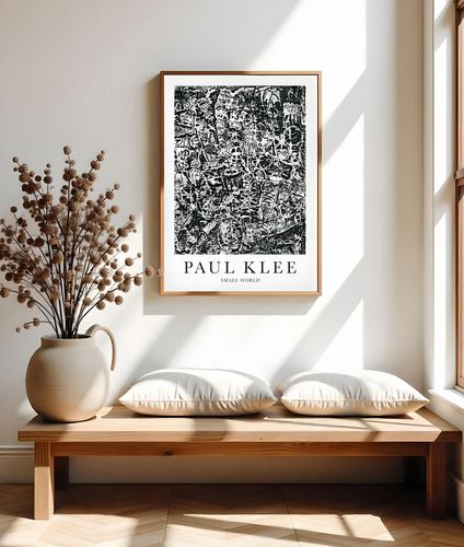 Plakat Paul Klee abstrakcja small world 30x40 cm na Arena.pl