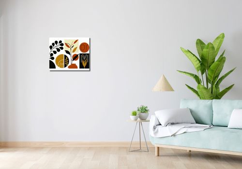 Obraz 50x40cm Kolaż Botaniczny na Arena.pl