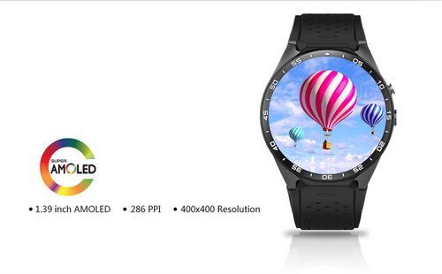 SMARTWATCH KW88 ANDROID 5.1 WIFI GPS SIM AMOLED PL na Arena.pl
