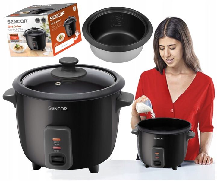 MASZYNA DO RYŻU SENCOR RYŻOWAR CZARNY Z GRATISEM zdjęcie 1