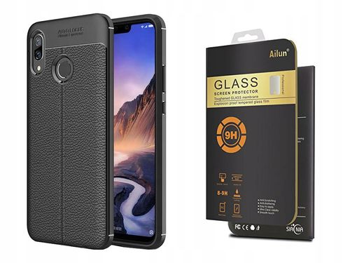 PANCERNE Etui SKÓRA Case Huawei Nova 3 + SZKŁO na Arena.pl