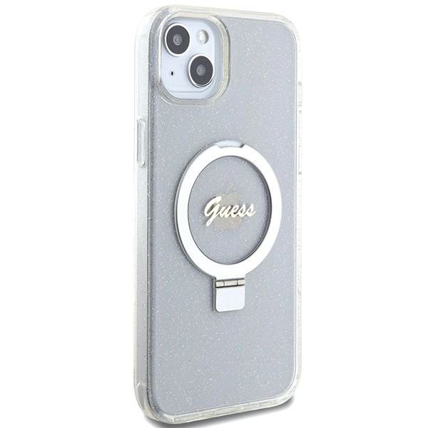 Etui Guess do iPhone 15 Plus, iPhone 14 Plus, Przezroczysty, MagSafe zdjęcie 4