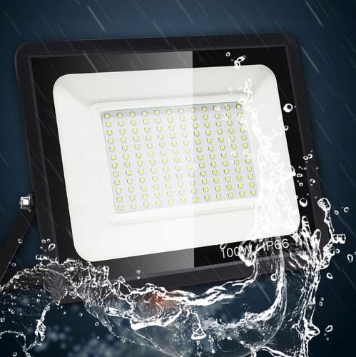 HALOGEN LED NAŚWIETLACZ LAMPA 100W REFLEKTOR SZKŁO HARTOWANE 9000lm na Arena.pl