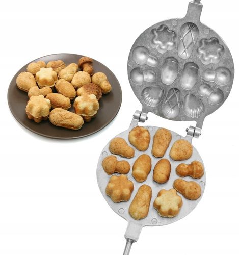 FORMA OPIEKACZ DO PIECZENIA CIASTEK W RÓŻNYCH KSZTAŁTACH MIX orzeszków #73 na Arena.pl