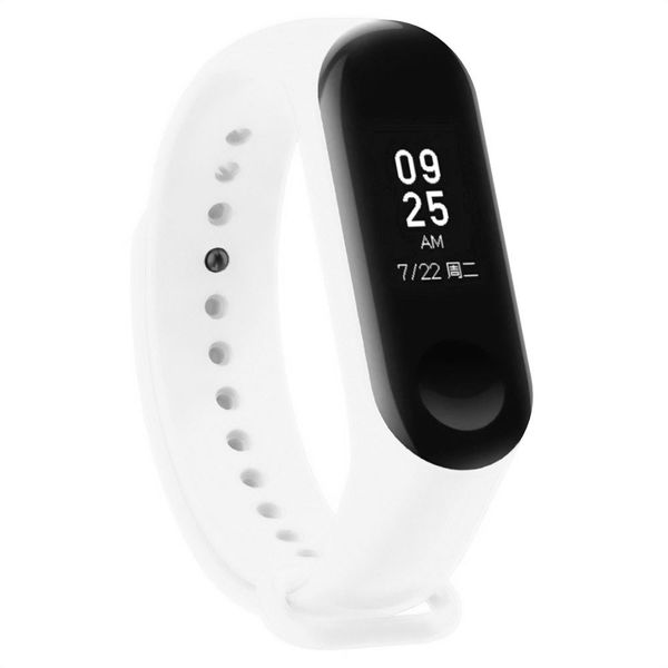 pasek silikonowy do xiaomi 5/6 - biały zdjęcie 3