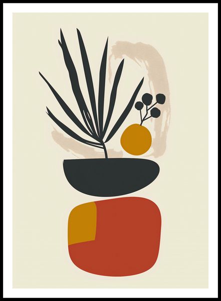 Plakat 64x90cm Botaniczny Wgląd zdjęcie 3