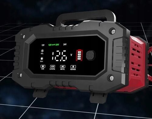 EM PROSTOWNIK FOXSUR 12V 24V 20A LCD na Arena.pl