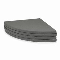 Mata do zabawy 160cm dla Dziecka okrągła składana, szary