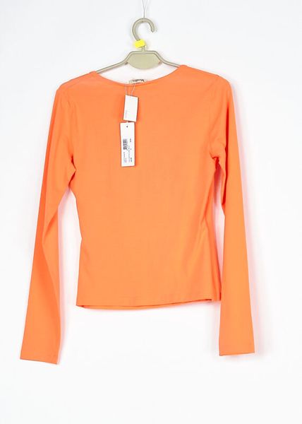 BLUZKA DAMSKA POMARAŃCZOWA BASIC VANILA R. 38 zdjęcie 4