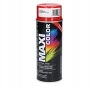 lakier akrylowy czerwony połysk maxi color ral 3000 400ml spray motip