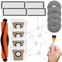 Szczotki filtry mopy worki na kurz do Xiaomi Mi Robot Vacuum X10+ X20+ S10+