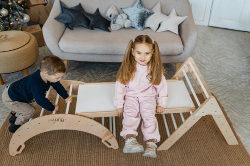 domowy plac zabaw Moon Max biały na Arena.pl