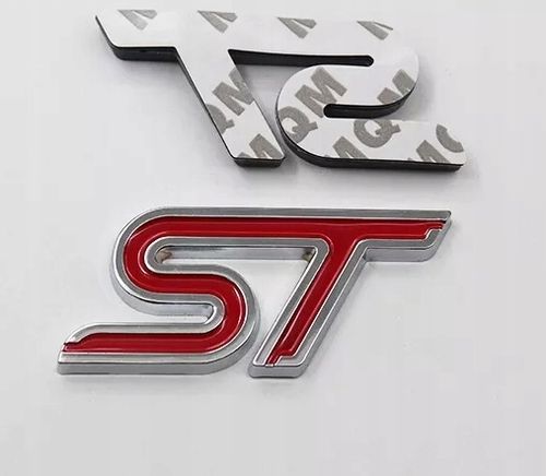 Naklejka Emblemat Model ST Ford Focus Fiesta Auto Sport Technologies Line na Arena.pl