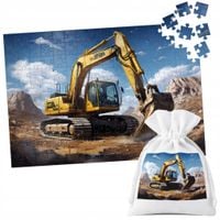PUZZLE TRADYCYJNE - MASZYNY BUDOWLANE - 70 el