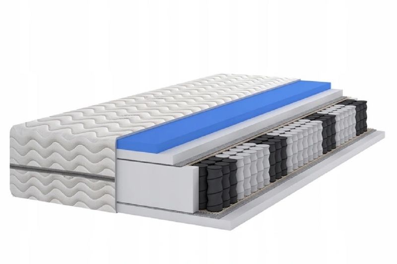 Materac Pocket 7 stref Visco 100x200 H2 H2 20 cm Q zdjęcie 1