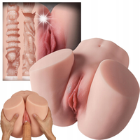 Artificial Sztuczna Pochwa Masturbator Meski Realistyczny Tyłek 3D z Pochwą