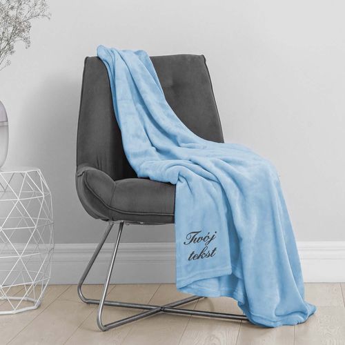 KOC z HAFTEM dedykacji 220 x 200 MIKROFIBRA DOWOLNY TEKST na święta na Arena.pl