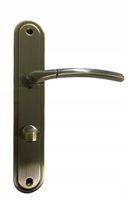 Klamka i szyldy do drzwi łazienkowych PRESTO 72WC