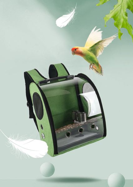 TRANSPORTER DLA PAPUG PTAKÓW NIMF ŻAKO GRZĘDA 2kol zdjęcie 4