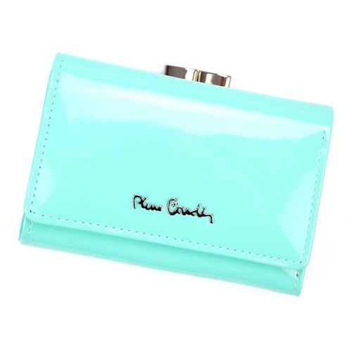 skóra naturalna + Damski portfel ze skóry ekologicznej Pierre Cardin 07 SHINY 117 na Arena.pl