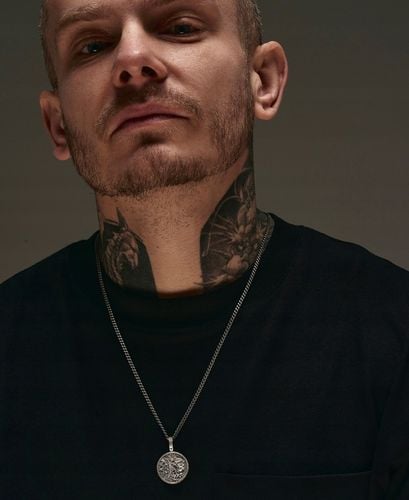 Srebrny wisiorek ST. ARCHANGEL MICHAEL. PRAYER na Arena.pl