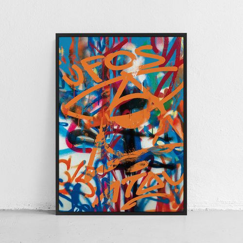 Plakat abstrakcje graffiti spray 30x40 cm na Arena.pl