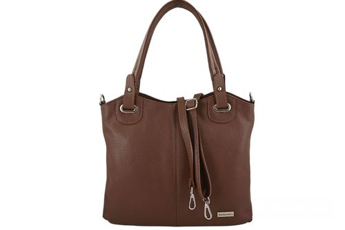 Codzienna duża torebka damska - Brązowa na Arena.pl