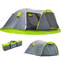 NAMIOT TURYSTYCZNY DLA 4 OSÓB RODZINNY NAMIOT KEMPINGOWY NA FESTIWAL WYJAZD